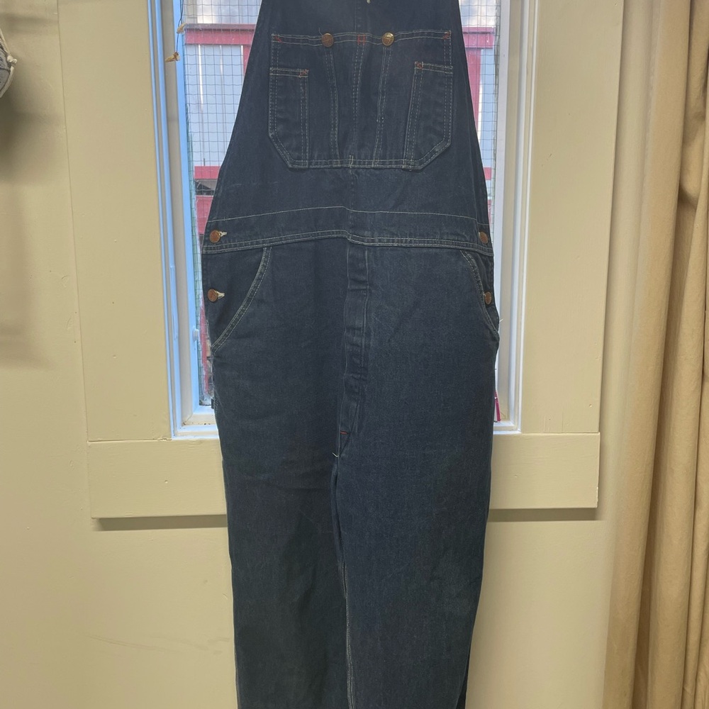 Men's Blue Denim Overalls